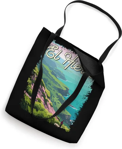 Miniatura 2 de El Hierro Spain Vintage Landscape Tote Bag