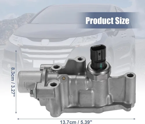 Miniatura 3 de X AUTOHAUX Válvula de control de carrete solenoide VTEC para Honda Civic 2006 2007 2008 2009 2010 2011 Solenoide de sincronización variable