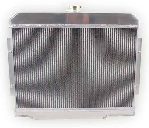 Miniatura 3 de Radiador de enfriamiento de aluminio de alto rendimiento de 3 filas con núcleo de rendimiento con carcasa de ventilador (2x30.5 cm de diámetro)