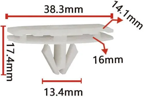 Miniatura 5 de TEAMWILL 10 clips de retención para guardabarros para Jeep Wrangler JL 18-2020 Gladiator 2020