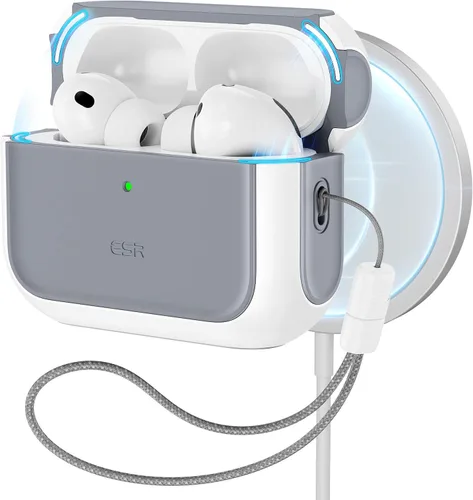 Miniatura 26 de ESR Funda para AirPods 4, Compatible con Funda de AirPods de 4ª Generación (2024) (USB-C), Compatible con MagSafe, Cubierta de Protección contra