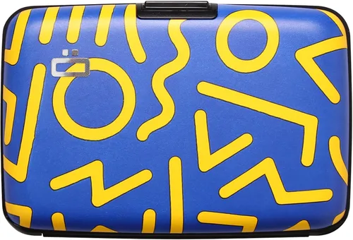 Miniatura 43 de ÖGON -DESIGNS- Portatarjetas de aluminio, protección RFID contra fraude y desmagnetización, billetera compacta, funda inteligente modelo STOCKHOLM V1