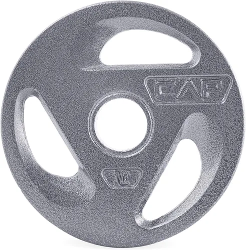 Miniatura 4 de Disco olímpico CAP Barbell, de 2 pulgadas y plateado