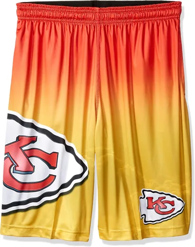 Miniatura 23 de FOCO Mens NFL Football Team Logo Gradient Big Logo Training Shorts Color del
