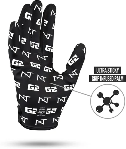 Miniatura 2 de Nxtrnd G2 Pro Football Gloves, Men's Ultra Sticky Elite Receiver Gloves