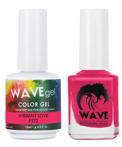 Miniatura 142 de WAVEGEL - Juego dúo de gel y esmalte de uñas a juego - Colección Simplicity - #P109 Blizzard I 0.5 onzas