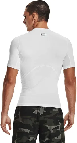 Miniatura 2 de Under Armour HeatGear - Camiseta de compresión de manga corta para hombre