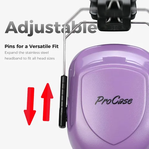 Miniatura 52 de ProCase NRR 28dB Noise Reduction Ear Muffs, Foldable Adjustable Noise Cancelling Headphones