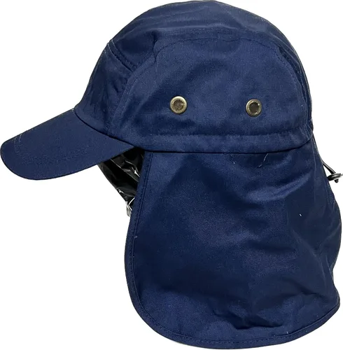 Miniatura 3 de Mrlahat Gorra de pesca ajustable al aire libre con solapa larga para orejas y cuello, unisex