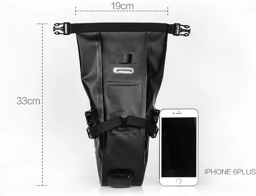 Miniatura 2 de Bolsa de sillín de bicicleta impermeable Bolsa de bicicleta debajo del asiento Bolsa impermeable de montaña de carretera Bolsa de asiento