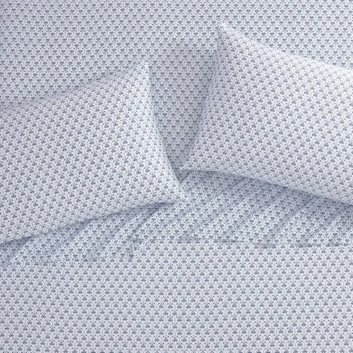 Miniatura 4 de Laura Ashley - Juego de sábanas King, Sábanas de cama extremadamente suaves con una sensación ligera y naturalmente sedosa de algodón satinado