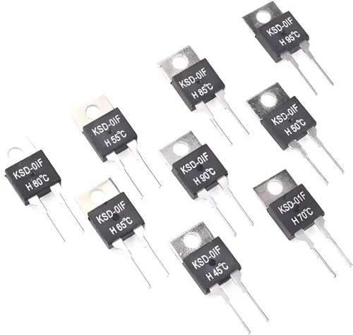 Miniatura 6 de 4 unids interruptor de temperatura normalmente cerrado 32.0 °F KSD-01F interruptor térmico NC termostato controlador de temperatura