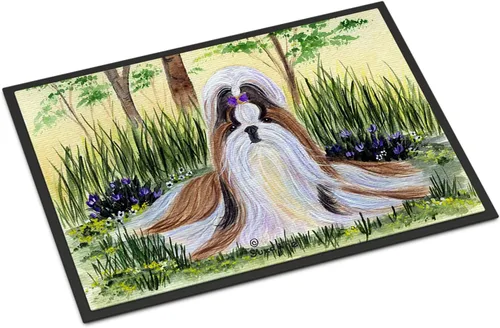 Miniatura 320 de Caroline's Treasures SS8220MAT - Felpudo afgano de 18 x 27 pulgadas, para interiores y exteriores, para entrada, antideslizante, lavable, de pelo