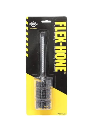 Miniatura 98 de Brush Research BC Flex Hone estándar para cilindros de freno, hidráulica y guías de válvulas, óxido de aluminio, 1-1/8 pulgadas de diámetro, grano