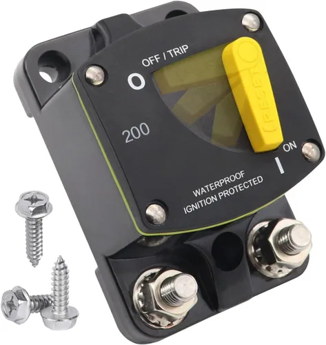 Miniatura 41 de E69 Interruptor de circuito de 10 A T3 con restablecimiento manual Mini de montaje en superficie IP66 Interruptor conmutable de 10 A
