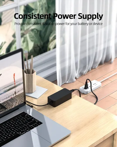 Miniatura 6 de Superer Cargador de CA de 65 W con certificación UL para Asus Zenbook UX430UQ UX430UA UX430UN UX430U UX430 UX410UA UX410UQ UX410U UX410, compatible