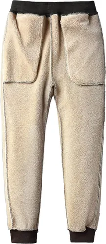 Miniatura 7 de Yeokou - Pantalones deportivos de vellón con forro de sherpa para mujer