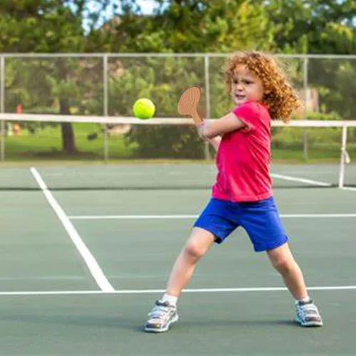 Miniatura 7 de Raqueta de entrenamiento de tenis Sweet Spot: puntero de tenis para niños y jóvenes - movimiento de pies y entrenamiento de frente y revés, raqueta