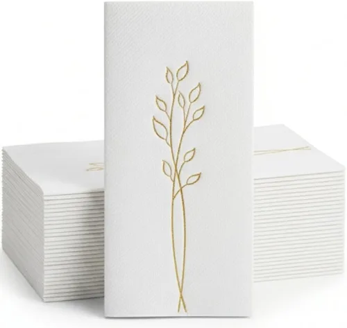 Miniatura 21 de Servilletas de papel azul bebé, tela desechable de lino como servilletas de cena, toallas de mano, suaves, absorbentes, servilletas de mano de papel