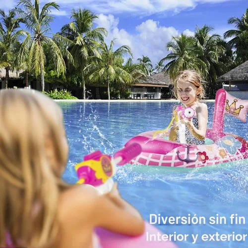 Miniatura 3 de Flotadores inflables de piscina para niños y niñas, juguetes de piscina para niños pequeños de 3 a 8 años, flotadores para piscina, flotadores