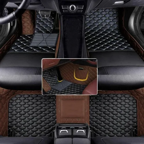 Miniatura 34 de Alfombrillas de cuero completas a medida para auto - Mejora el interior de tu vehículo con forros de piso específicos para vehículos - Perfectas