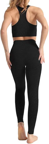 Miniatura 4 de WodoWei - Conjunto de 2 piezas de entrenamiento para mujer