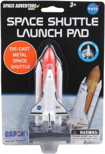 Miniatura 7 de Set de juguetes de misión espacial Daron Nave espacial en plataforma de lanzamiento, representación auténtica de naves espaciales