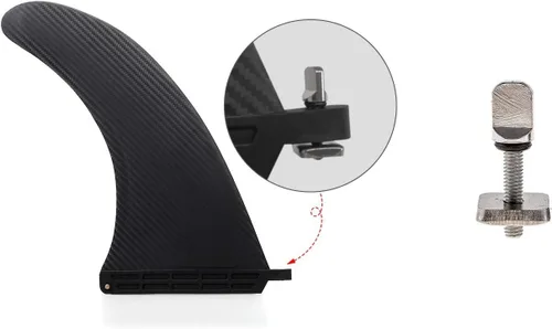 Miniatura 3 de Ninguna herramienta tornillo de mariposa universal de acero inoxidable para Longboard y SUP