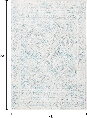 Miniatura 231 de Safavieh - Alfombra decorativa de la colección Tulum, modelo TUL264F, estilo marroquí, bohemio y desgastado, no suelta pelusa, para sala, vestíbulo