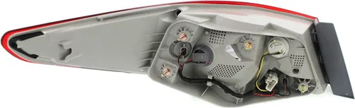 Miniatura 5 de Evan Fischer Luz trasera exterior del lado del pasajero compatible con Hyundai Sonata 2011-2014, halógena, con bombillas, se monta en el cuerpo,