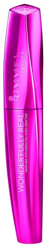Miniatura 2 de Rimmel Wonder'fully Real Mascara, negro, 0.37 onzas líquidas