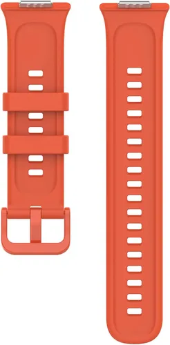 Miniatura 5 de Senter Correas de repuesto de goma suave de liberación rápida para Huawei Watch Fit 2 Smart Watch Naranja