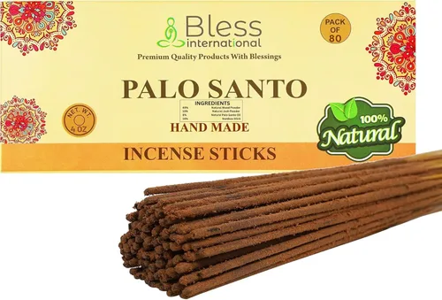 Miniatura 86 de Bless International varillas de incienso 100 % natural hechas a mano, sumergidas a mano, el mejor aroma Incienso y mirra
