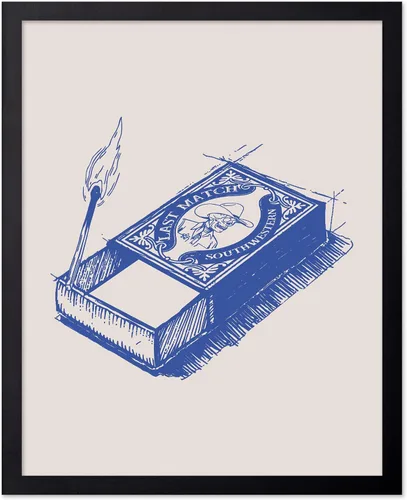 Miniatura 37 de Poster Master Póster de You've Yeed Your Last Haw, estampado retro de vaquero azul, arte occidental, arte moderno, arte del salvaje oeste, regalo