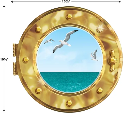 Miniatura 2 de Ojo de buey Peel 'N Place de crucero 12" x 15" Sh 1/Pkg