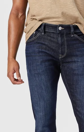 Miniatura 28 de Mavi Jake - Jeans para hombre, tiro regular, pierna ajustada