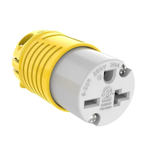 Miniatura 12 de RVGUARD extremos de cable de extensión macho y hembra, juego de enchufe y conector de repuesto de hoja recta de 15 A 125 V de servicio pesado, tipo