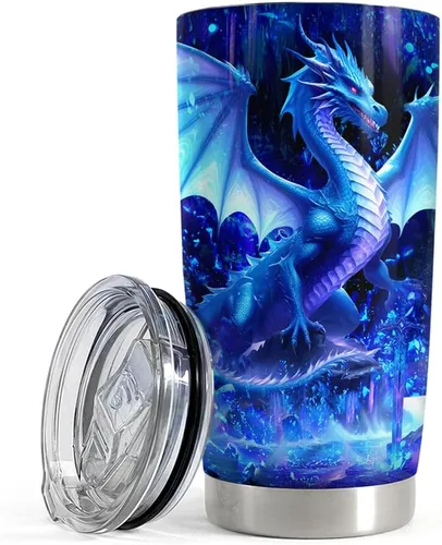 Miniatura 12 de SANDJEST Vaso Térmico para Parejas de 20oz Regalos para Esposa Esposo Calavera Parejas Vasos Térmicos de Acero Inoxidable Taza de Viaje para Café
