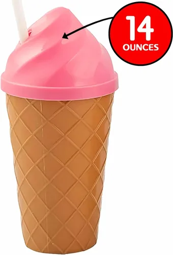 Miniatura 4 de Fun Express Ice It - Paquete de 12 fiestas con forma de hielo para niños, sin BPA para fiestas de cumpleaños y eventos de verano