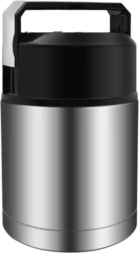 Miniatura 11 de Termo para Sopa de 35 onzas, Termo de Acero Inoxidable para Comida Caliente, Frasco Térmico de Boca Ancha para Comida, Contenedor de Almuerzo