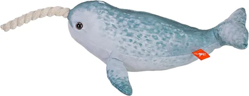 Miniatura 3 de Wild Republic Peluche Narwhal, animal de peluche, regalo para niños, océano vivo, 12 pulgadas