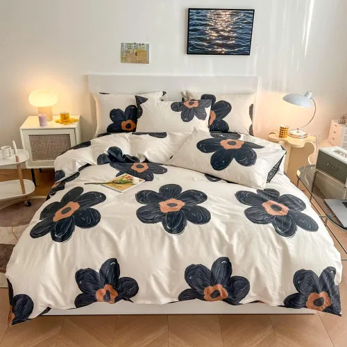 Miniatura 7 de BlueBlue Juego de funda de edredón para niños, ropa de cama 100% algodón para niños, niñas, adolescentes, cama individual, estampado floral