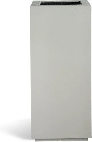 Miniatura 8 de PolyStone Kensington - Maceta con pedestal, 16 x 16 x 36 pulgadas, maceta alta y ligera para interiores y exteriores, resina moderna de aspecto