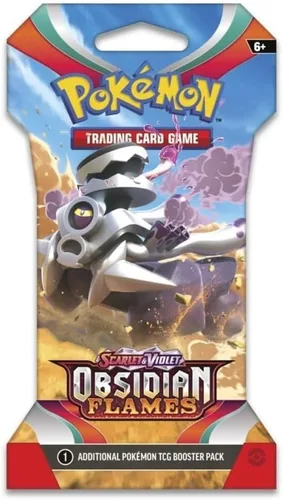 Miniatura 5 de Pokemon Scarlet & Violet - Paquete de 8 sobres de 3 llamas de obsidiana