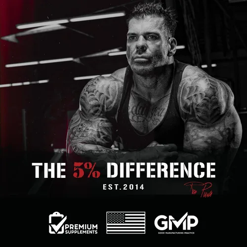 Miniatura 8 de 5% Nutrition Rich Piana Joint Defender Suplemento máximo de apoyo articular Colágeno, glucosamina, condroitina, curcumina de cúrcuma con pimienta