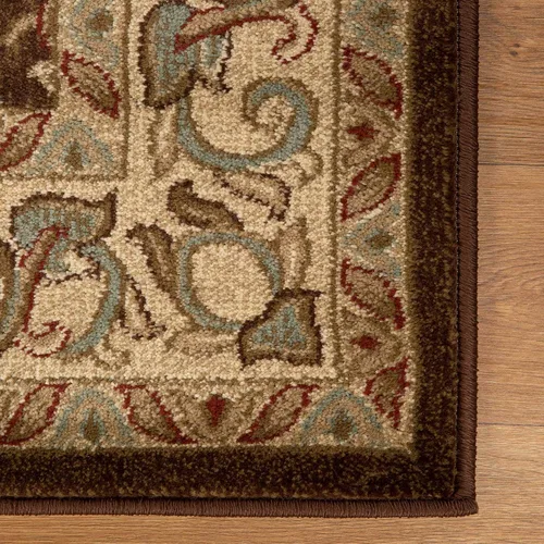 Miniatura 5 de Superior Alfombra de interior con respaldo de yute para dormitorio, sala de estar/comedor, oficina, entrada, pasillo, cocina, decoración tradicional