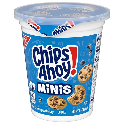 Miniatura 11 de CHIPS AHOY! Mini galletas originales con chispas de chocolate, 12 Go-Paks