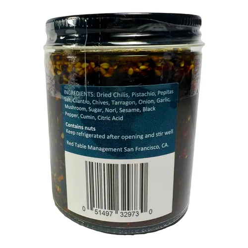 Miniatura 3 de CHiNGONAs Salsa Macha Verde (paquete de 2) - Salsa crujiente de chile mexicano gourmet a base de aceite, vegana y sin gluten, aceite de chile