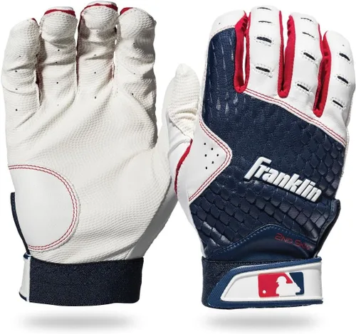 Miniatura 14 de Franklin Sports MLB 2nd Skinz Guantes de Bateo - Adultos y Jóvenes Béisbol y Sóftbol - Guantes de Béisbol, Teeball y Sóftbol para Hombres y Niños