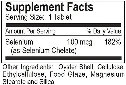 Miniatura 3 de Hillestad Pharmaceuticals - Selenio - 100 Tabletas
